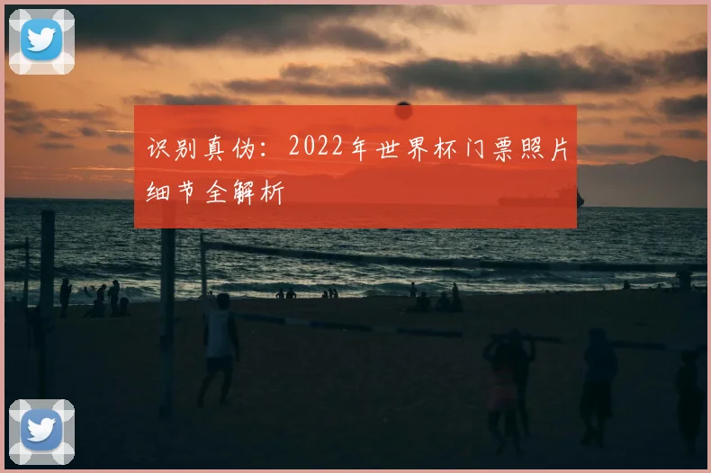 识别真伪：2022年世界杯门票照片细节全解析