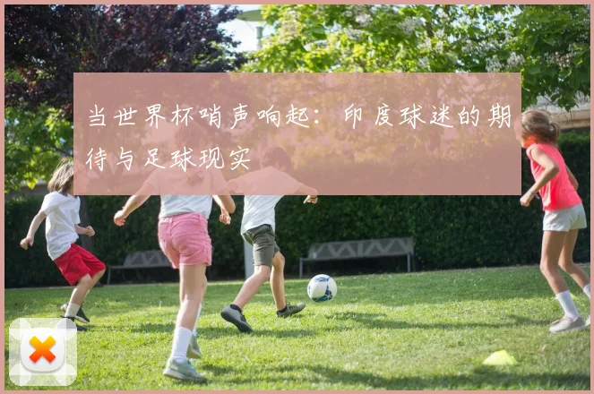 当世界杯哨声响起：印度球迷的期待与足球现实